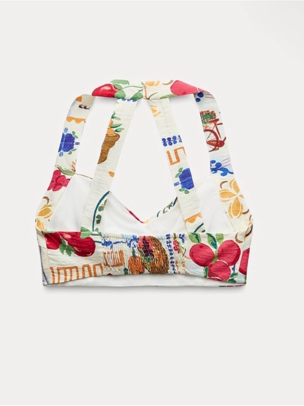 Zara Printed Cape Two-Piece Skirt Set - Picture 6 of 13